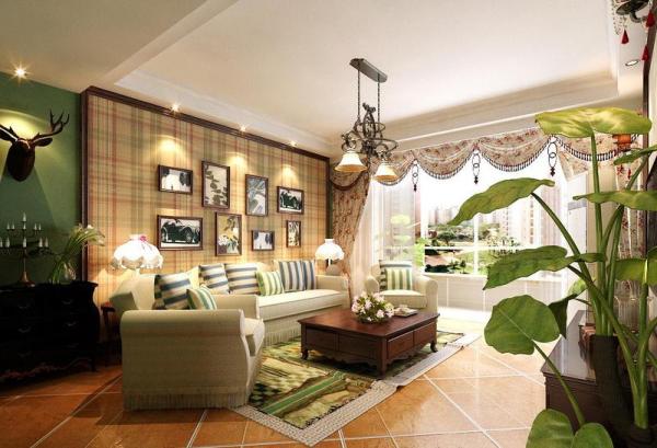 成都整體家居設計-自然田園 案例 1